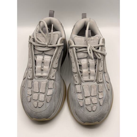 AMIRI Bone Runner Sneakers Gray Sz 12 $895 main image 11